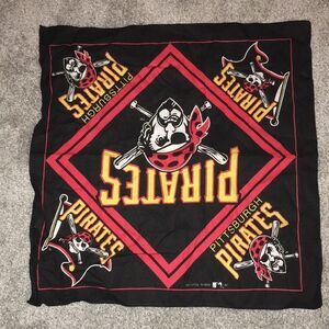 1997 vintage Pittsburgh Pirates Tony Womack Signed autograph baseball Bandana